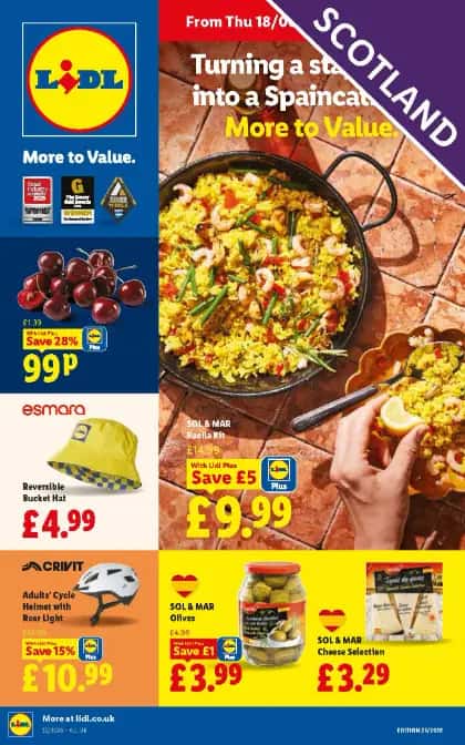 Lidl Weekly Leaflet - Scotland leaflet preview
