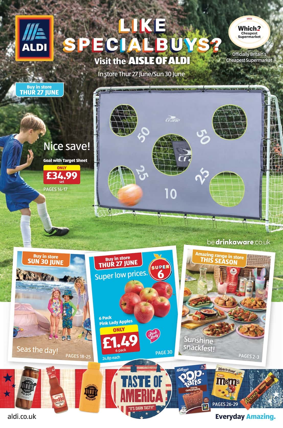 Aldi Weekly Leaflet Prospekt Vorschau