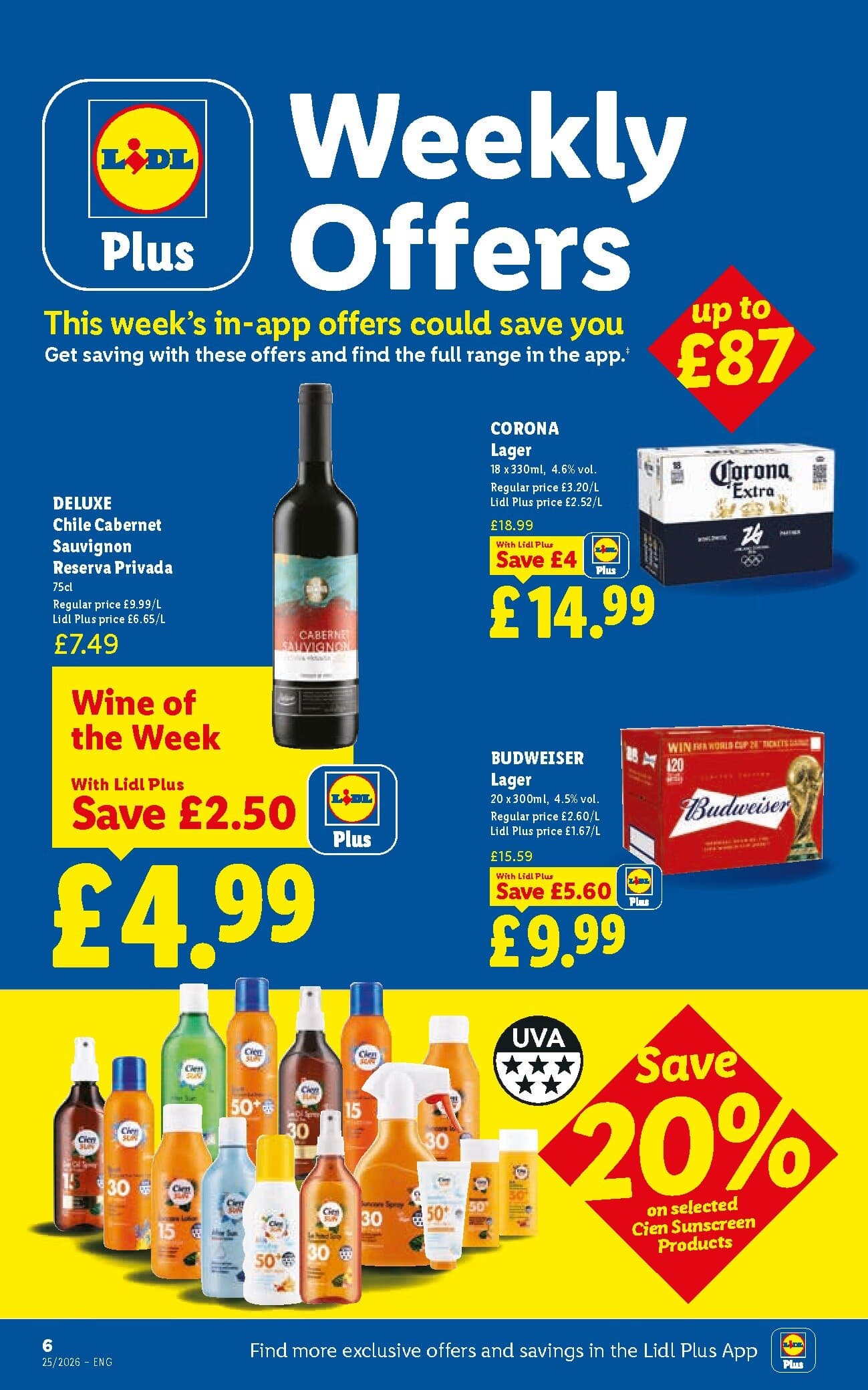 Lidl Weekly Leaflet - England Seite 6