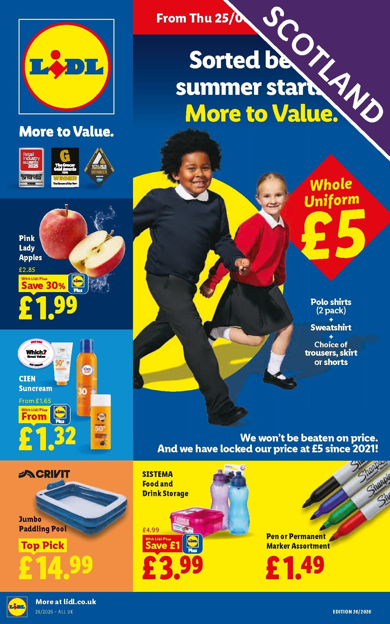 Lidl Weekly Leaflet - Scotland Seite 1