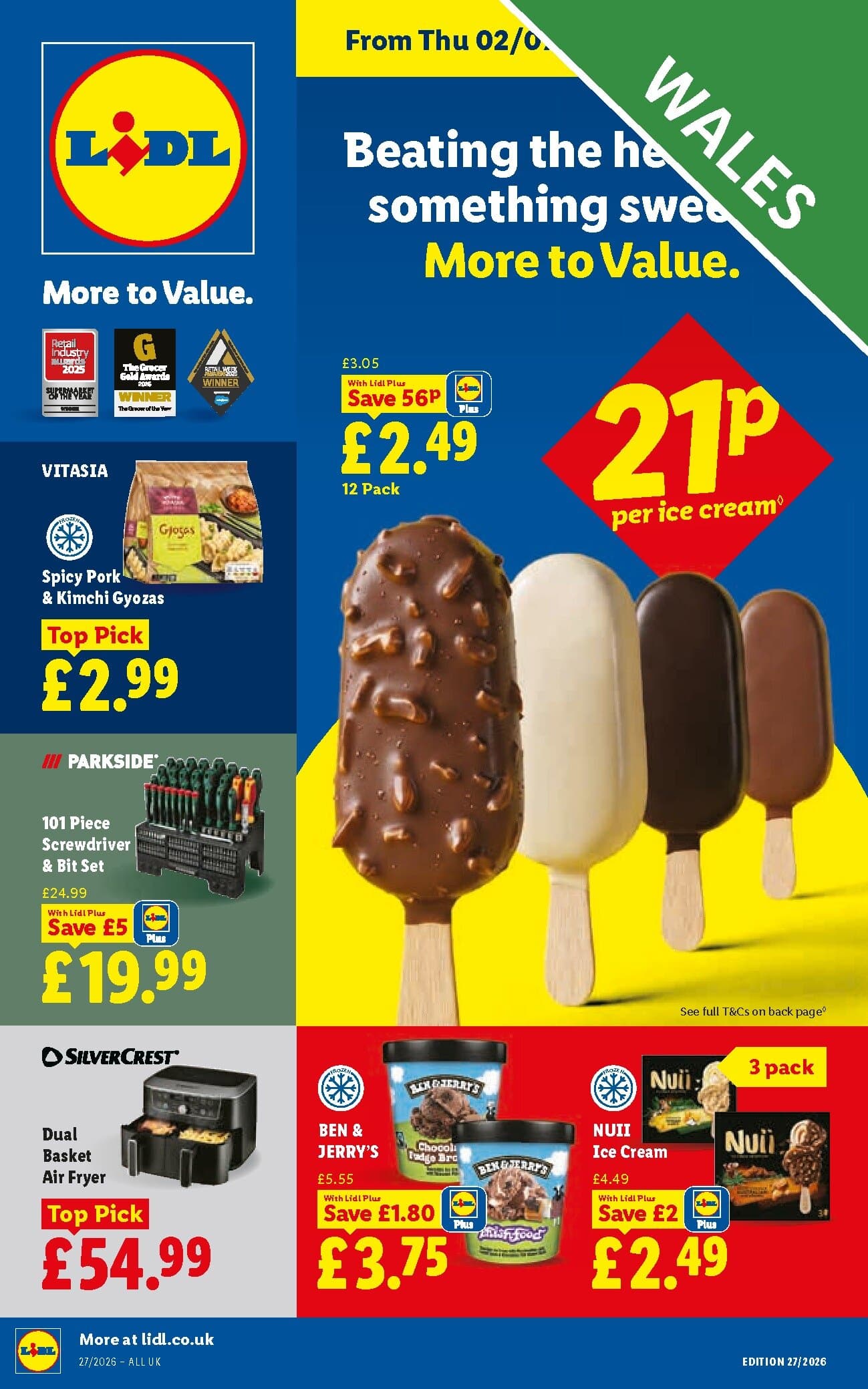 Lidl Weekly Leaflet - Wales page 1