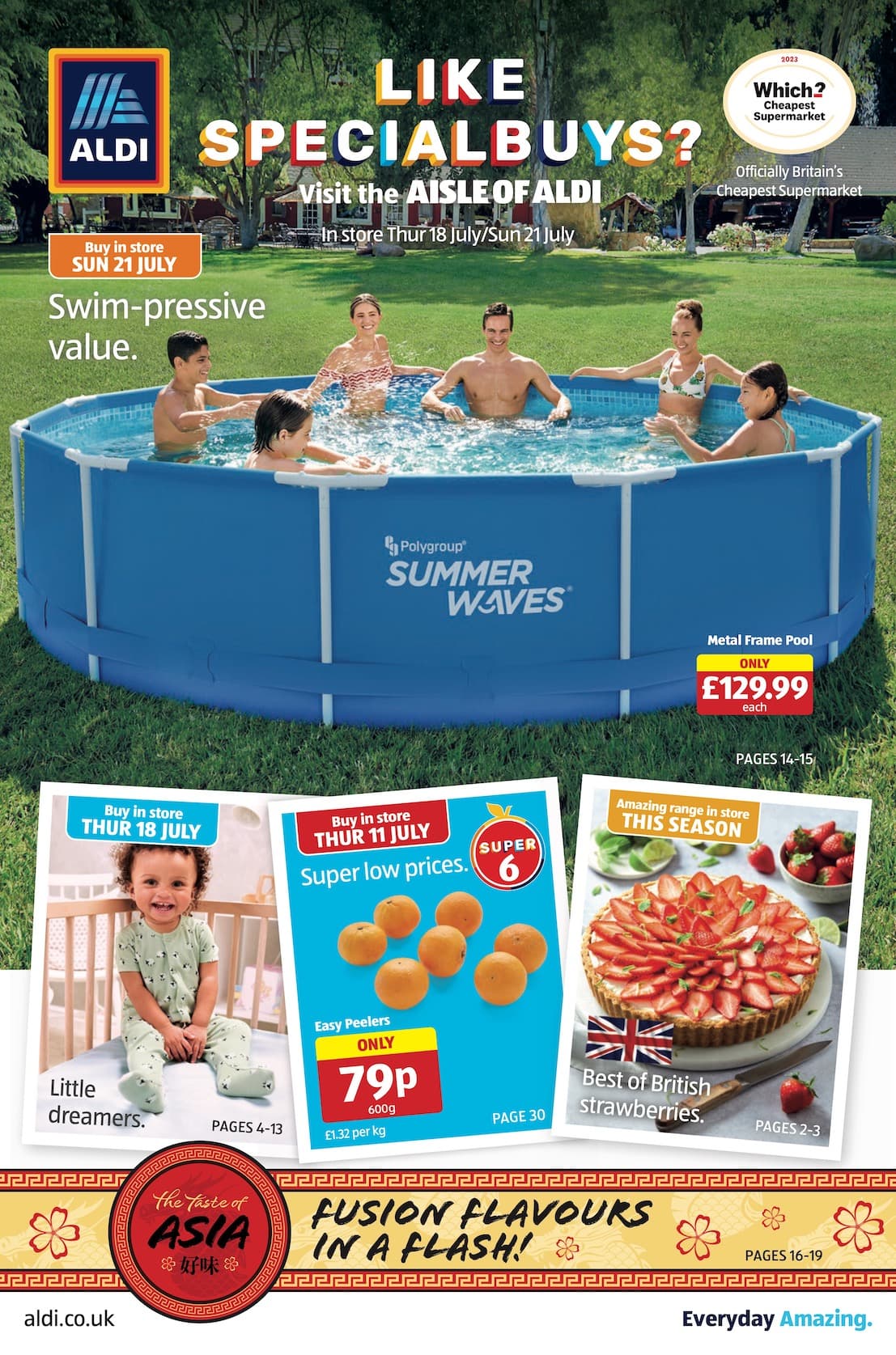 Aldi Weekly Leaflet Seite 1