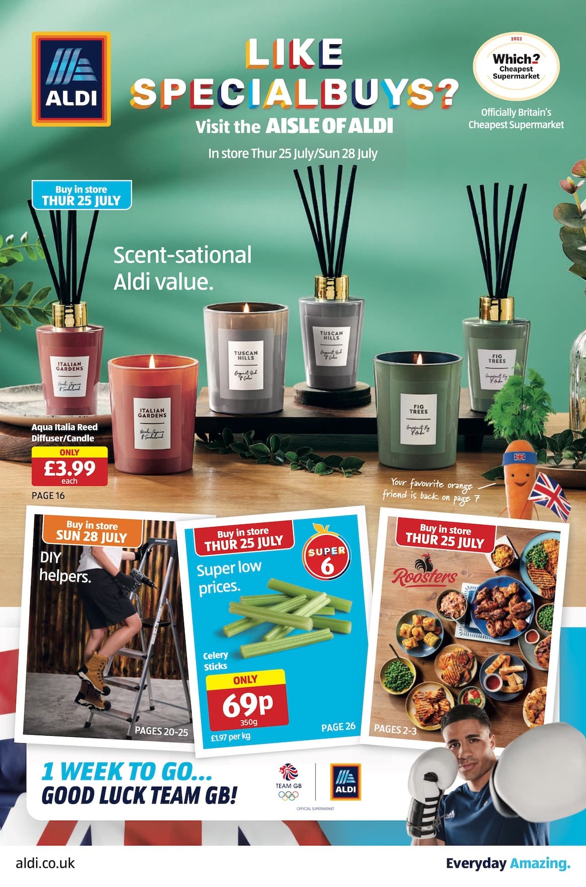 Aldi Weekly Leaflet Seite 1
