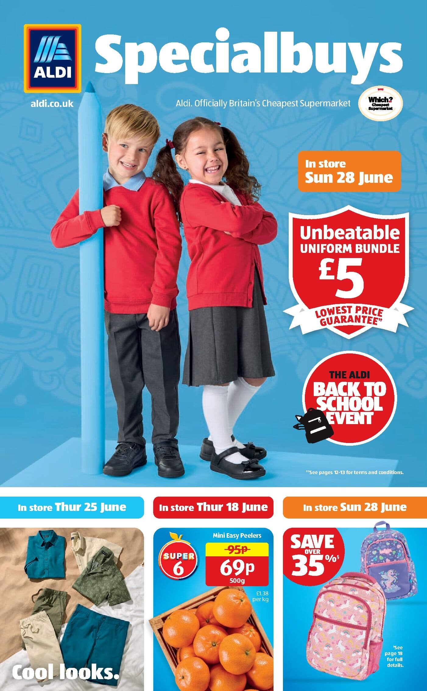 Aldi Weekly Leaflet Seite 1