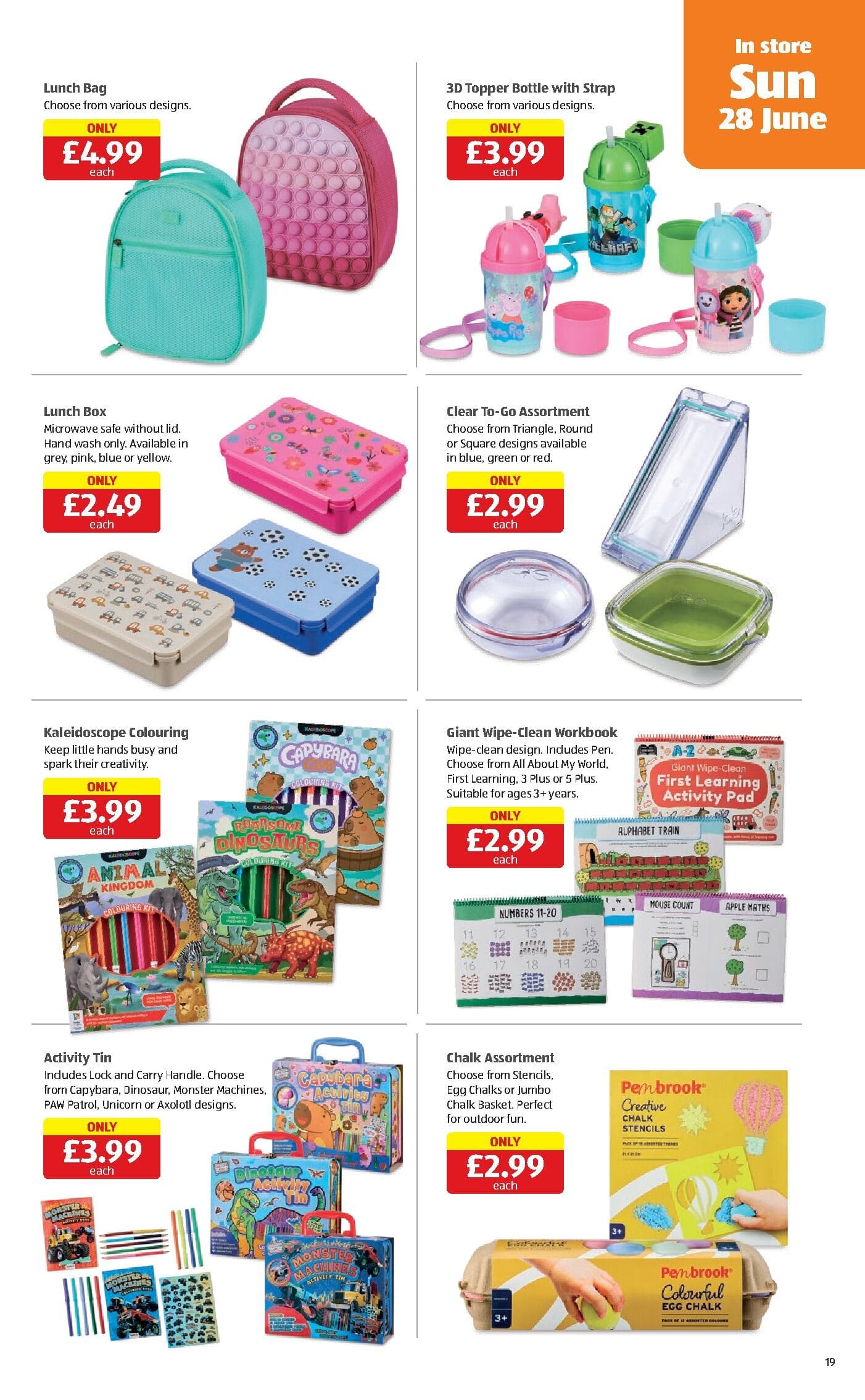 Aldi Weekly Leaflet Seite 19