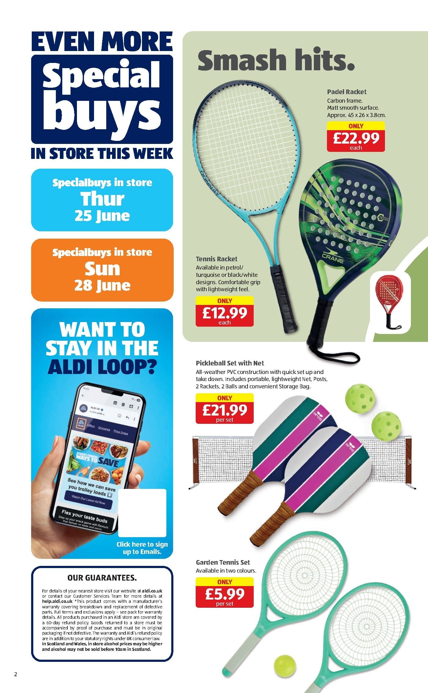 Aldi Weekly Leaflet Seite 2