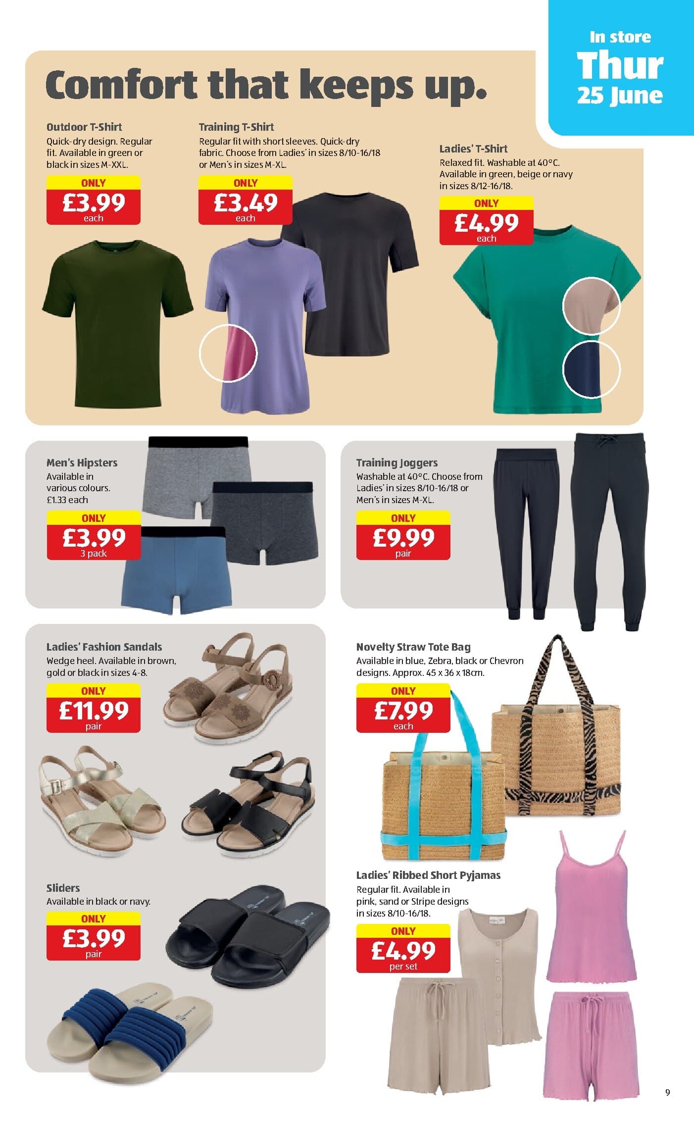 Aldi Weekly Leaflet Seite 9