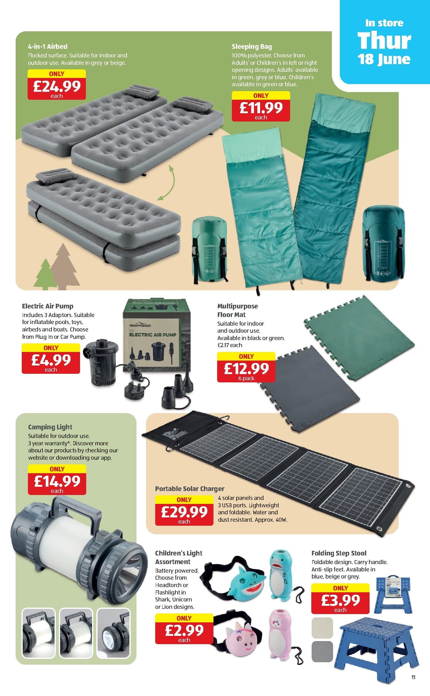 Aldi Weekly Leaflet page 11