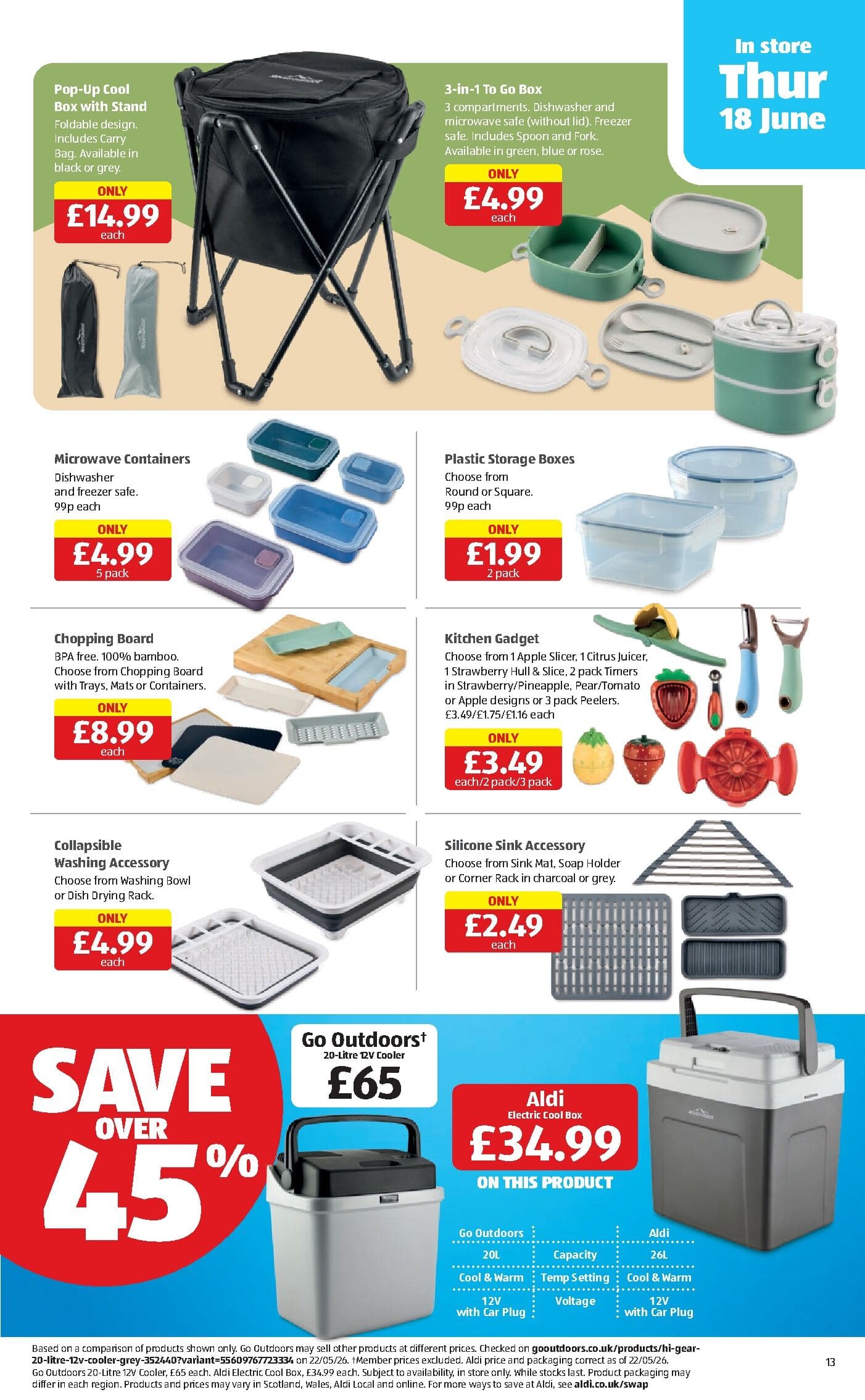 Aldi Weekly Leaflet Seite 13