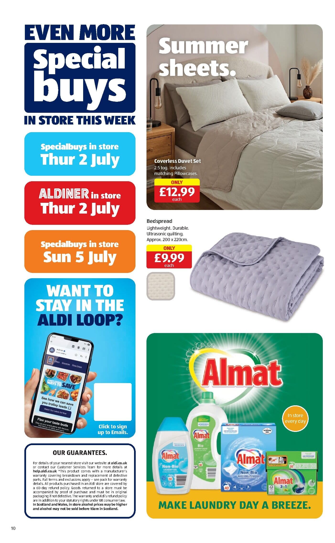 Aldi Weekly Leaflet page 10