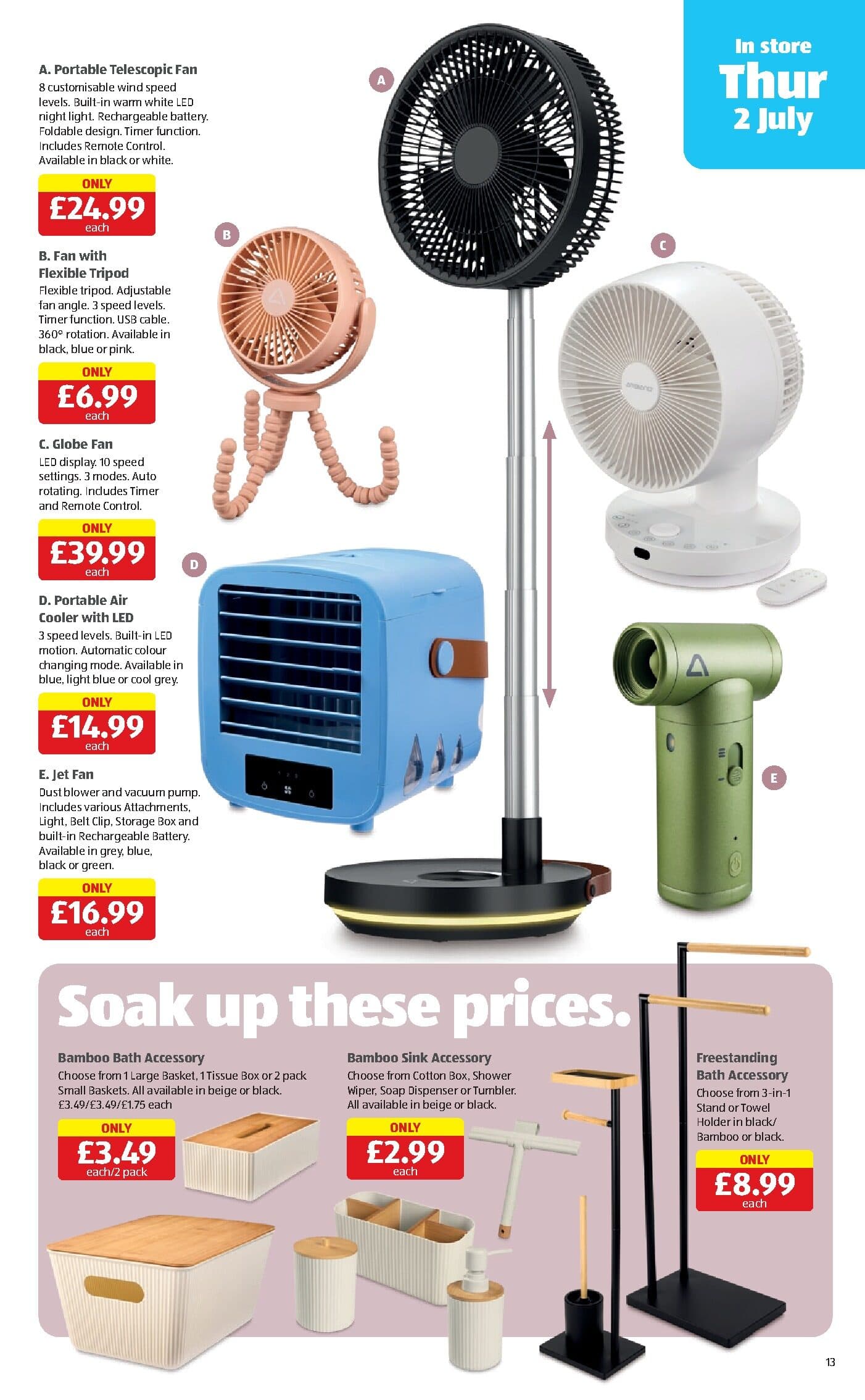 Aldi Weekly Leaflet page 13