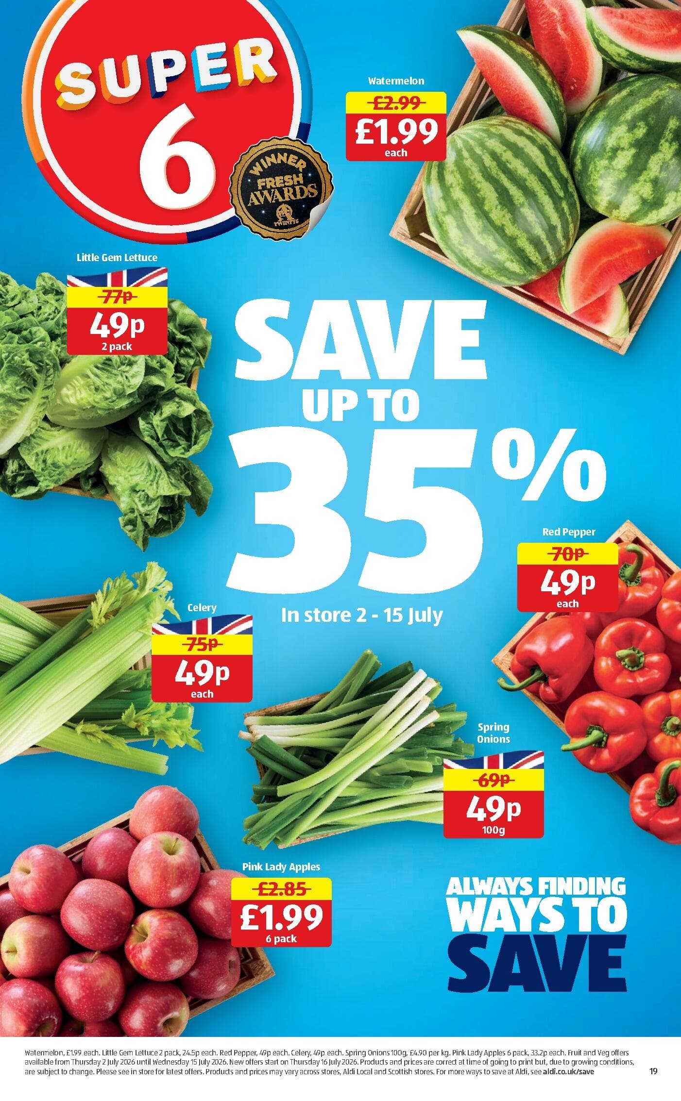 Aldi Weekly Leaflet page 19