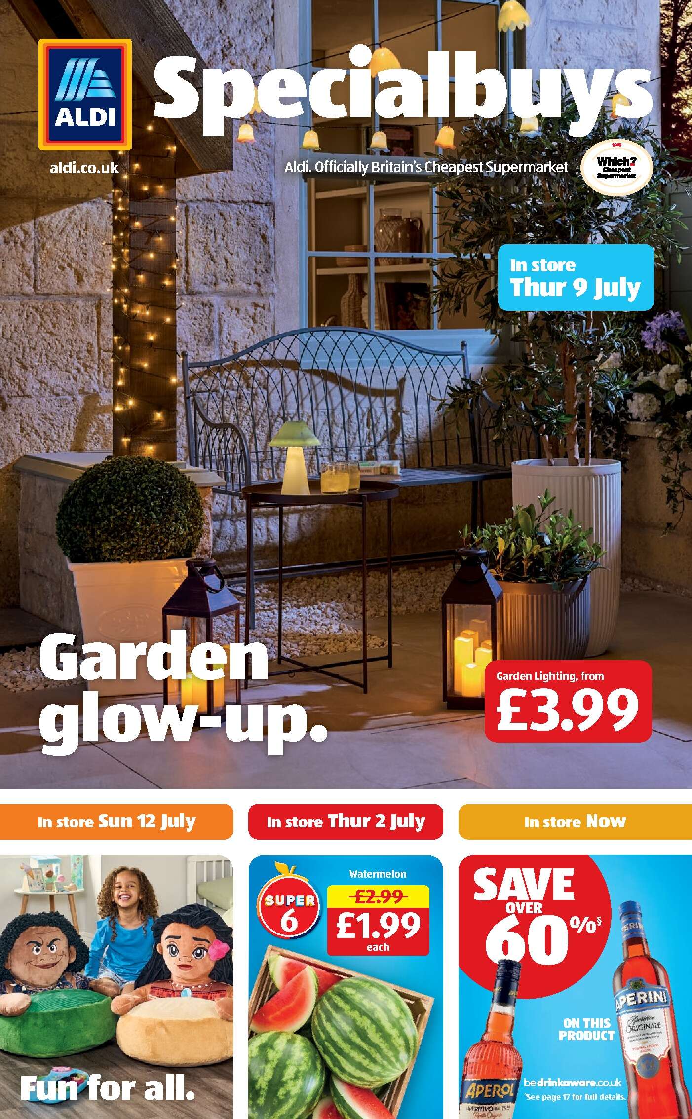 Aldi Weekly Leaflet page 1