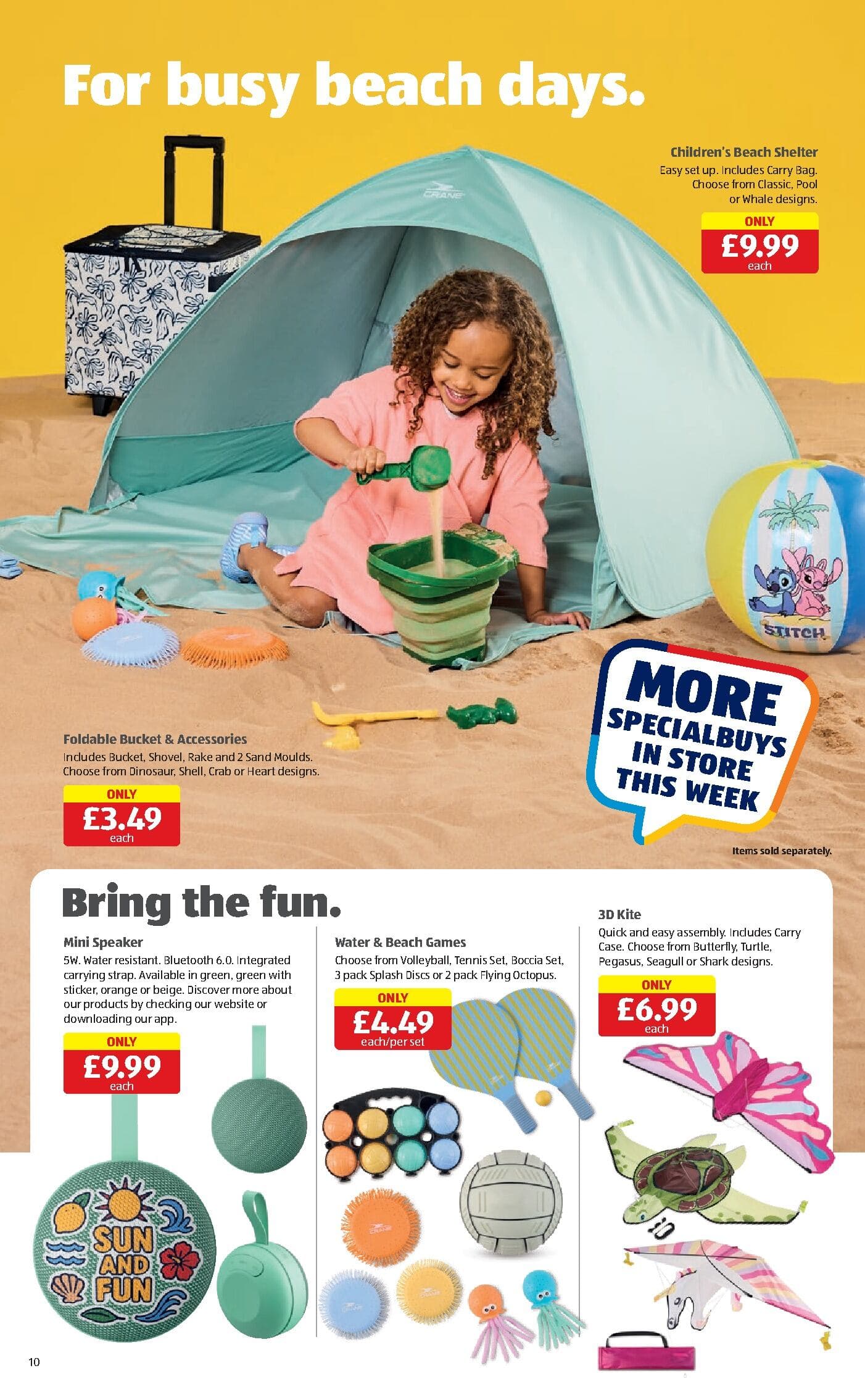 Aldi Weekly Leaflet page 10