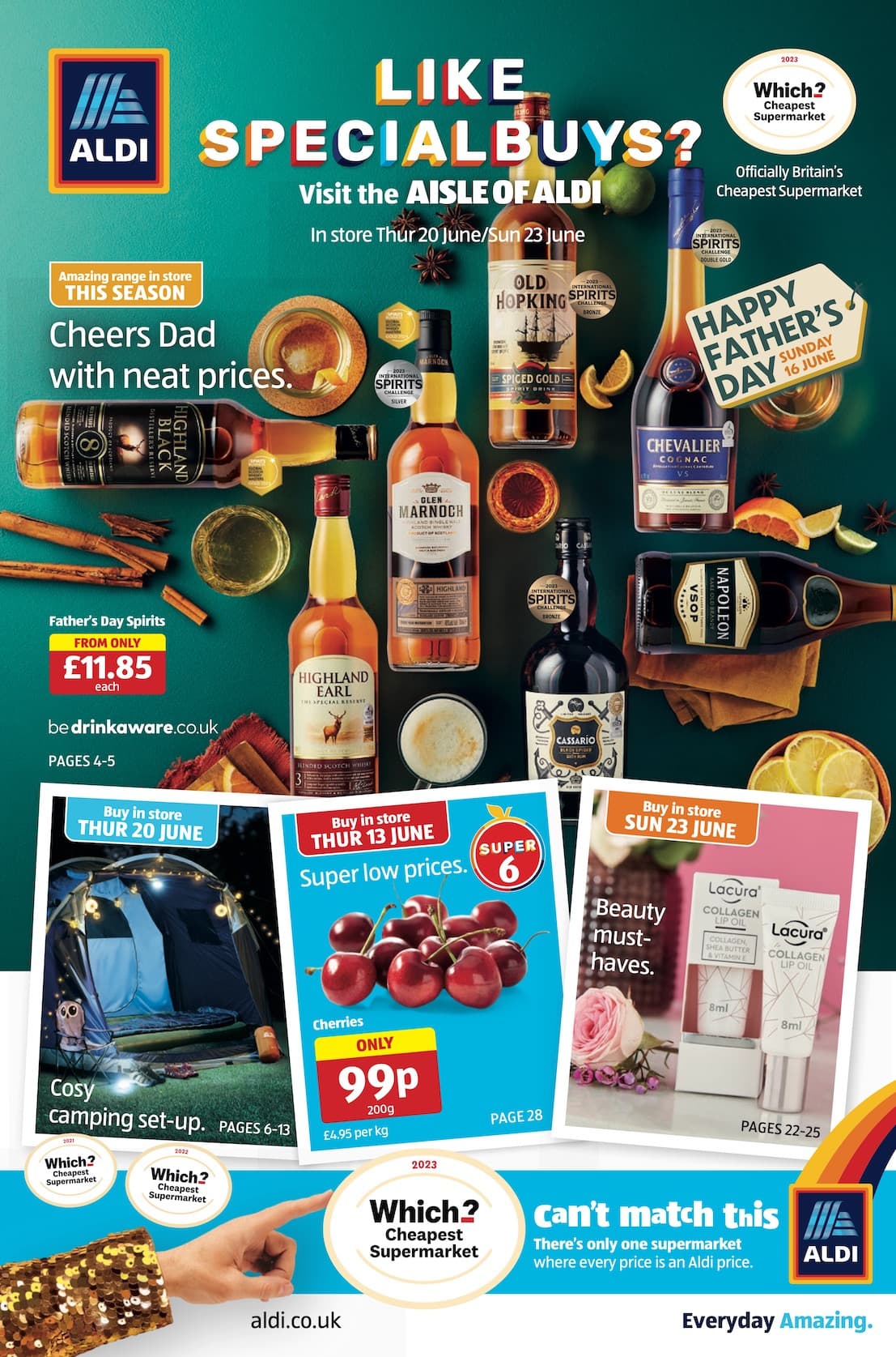 Aldi Weekly Leaflet Seite 1