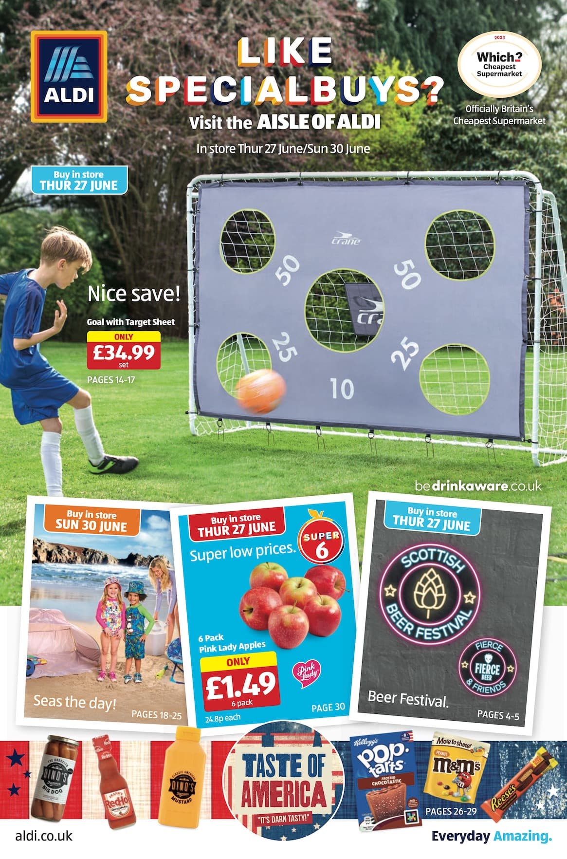 Aldi Weekly Leaflet - Scotland Seite 1