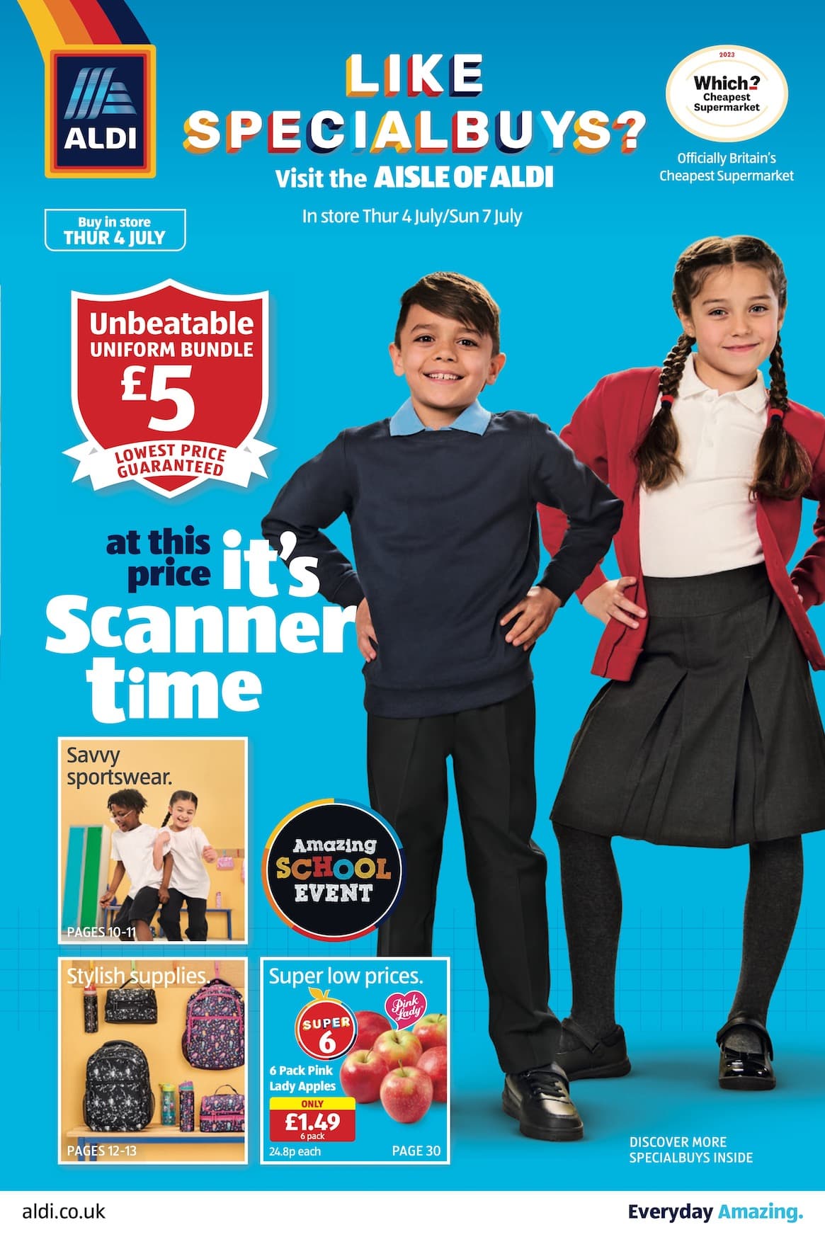 Aldi Weekly Leaflet Seite 1